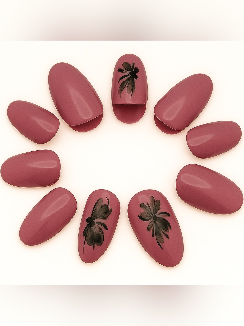 Dusty Petal: Press-On Nails